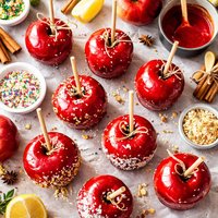 Red Candied Apples