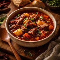 Red Chile Lamb Stew