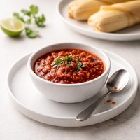 Red Chili Sauce to Be Used with Traditional Tamales