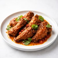 Red Curry Chicken Wings