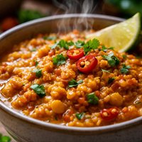 Red Lentil Coconut Curry
