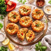 Red Pepper Popovers