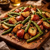 Red Potato and Green Bean Saute