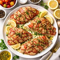Red Potato Crusted Fish
