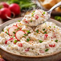 Red Radish Cheese Spread