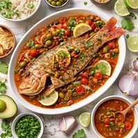 Red Snapper Huachinango in Veracruz Sauce