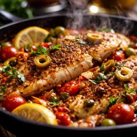 Red Snapper Veracruz Skillet