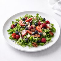Red White and Blue Berry Green Salad