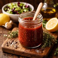 Red Wine Balsamic Salad Dressing