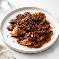 Red Wine Mushroom Pan Sauce