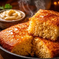 Redstone Restaurant Famous Cornbread with Maple Butter