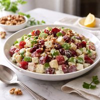 Reduced Calorie Thanksgiving Waldorf Salad