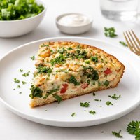 Reduced Fat Impossibly Easy Vegetable Pie