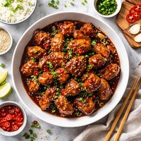 Reduced Sticky Chinese Chicken