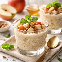Refreshing Apple Tapioca Pudding