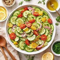 Refreshing Cucumber Salad