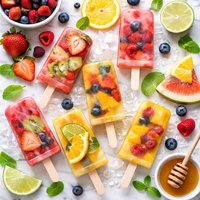 Refreshing Fruit Popsicles