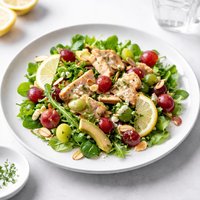 Refreshing Lemon Grape Chicken Salad