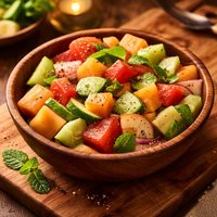 Refreshing Melon Salad