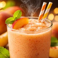 Refreshing Peach Smoothie