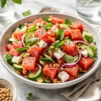 Refreshing Watermelon and Feta Salad