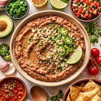 Refried Beans Refritos