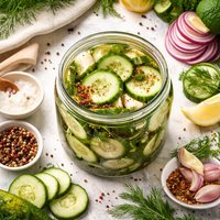 Refrigerated Cucumber Pickles