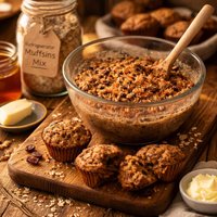 Refrigerator Bran Muffins Mix
