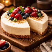 Refrigerator Cheese Cake Sugar Free