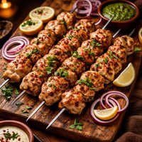 Reshmi Kebab Chicken Kebabs