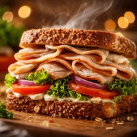 Retro Turkey Sandwich