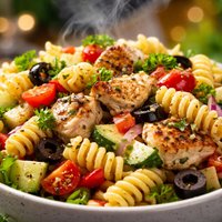 Reunion Pasta Salad with Chicken
