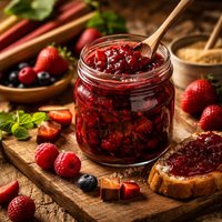 Rhubarb Berry Jam