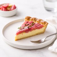 Rhubarb Custard Pie
