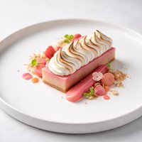 Rhubarb Meringue Dessert