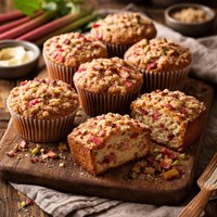 Rhubarb Muffins or Loaves
