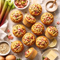 Rhubarb or Other Fruit Muffins