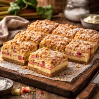 Rhubarb Torte
