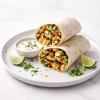 Rice and Beans Wraps