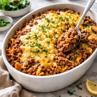 Rice and Hamburger Casserole