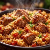 Rice and Pork Casserole
