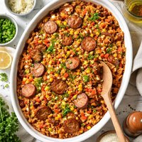 Rice and Sausage Casserole