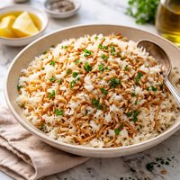 Rice Bil Shareyah White Rice with Browned Fideo Noodles