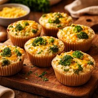 Rice Broccoli N Cheese Cups