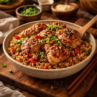 Rice Cooker Oriental Chicken