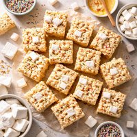 Rice Krispies Squares with Homemade Marshmallows