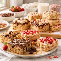 Rice Krispy Treats with All the Variations