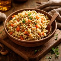 Rice Pilaf with Carrots