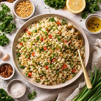 Rice Pilaf with Pine Nuts
