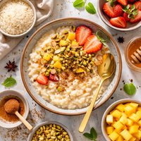 Rice Pudding from Raw Rice